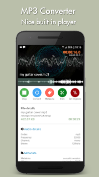 Herunterladen MP3 Converter Musik und Audio für Android Bildschirmfoto 6