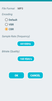 Herunterladen Audio Converter - Alle Formate Werkzeuge für Android Bildschirmfoto 4