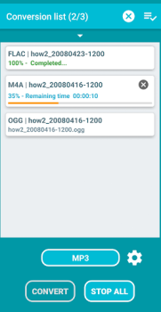 Herunterladen Audio Converter - Alle Formate Werkzeuge für Android Bildschirmfoto 5