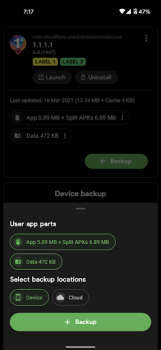 Herunterladen Swift Backup Werkzeuge für Android Bildschirmfoto 4