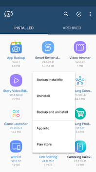 Herunterladen Backup-Anwendung - Unterstützt Werkzeuge für Android