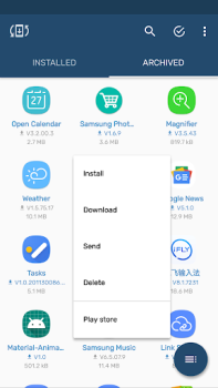 Herunterladen Backup-Anwendung - Unterstützt Werkzeuge für Android Bildschirmfoto 2