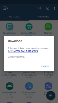Herunterladen Backup-Anwendung - Unterstützt Werkzeuge für Android Bildschirmfoto 4