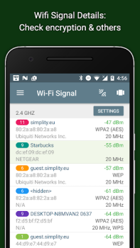 Herunterladen Network Analyzer Werkzeuge für Android Bildschirmfoto 2