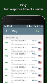 Herunterladen Network Analyzer Werkzeuge für Android Bildschirmfoto 5