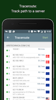 Herunterladen Network Analyzer Werkzeuge für Android Bildschirmfoto 6