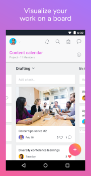 Herunterladen Asana: Die Arbeit an einem Ort Wirtschaft für Android Bildschirmfoto 6