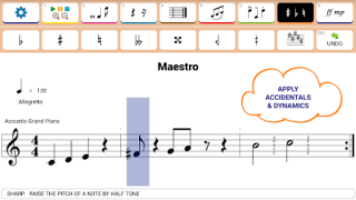 Herunterladen Maestro - Musik Komponist Musik und Audio für Android Bildschirmfoto 2
