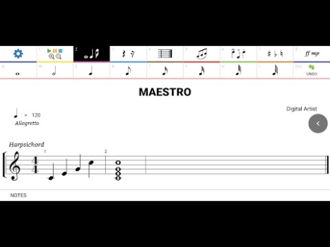 Herunterladen Maestro - Musik Komponist Musik und Audio für Android Bildschirmfoto 8