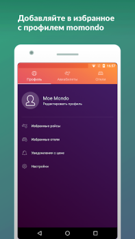 Herunterladen momondo: Flüge, Hotels & Autos Reisen für Android Bildschirmfoto 7
