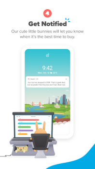 Herunterladen Hopper: Flug, Hotel & Auto Reisen für Android Bildschirmfoto 6