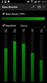 Herunterladen Bass Booster - Music Equalizer Musik und Audio für Android Bildschirmfoto 4