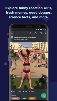Herunterladen Imgur: Funny Memes & GIF Maker Foto für Android Bildschirmfoto 3