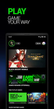 Herunterladen Razer Cortex Games: Rewards Unterhaltung für Android Bildschirmfoto 2
