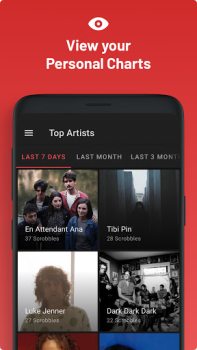 Herunterladen Last.fm Musik und Audio für Android Bildschirmfoto 4