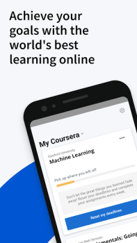 Herunterladen Coursera: Learn career skills Bildung für Android