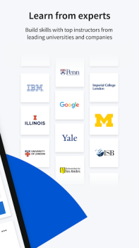 Herunterladen Coursera: Learn career skills Bildung für Android Bildschirmfoto 2