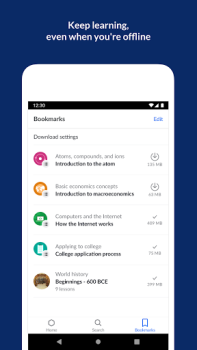 Herunterladen Khan Academy Bildung für Android Bildschirmfoto 4