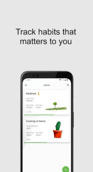 Herunterladen Grow - Habit tracking Lebensstil für Android