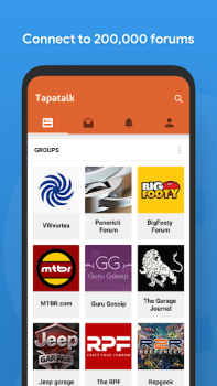 Herunterladen Tapatalk Soziales für Android Bildschirmfoto 2