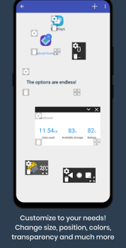 Herunterladen Overlays - Floating Launcher Arbeit für Android Bildschirmfoto 3