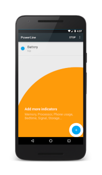 Herunterladen PowerLine: Status Bar meters Werkzeuge für Android Bildschirmfoto 7