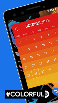 Herunterladen Month: Calendar Widget Arbeit für Android Bildschirmfoto 4
