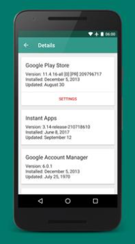 Herunterladen Services Info (Aktualisieren) Werkzeuge für Android Bildschirmfoto 2