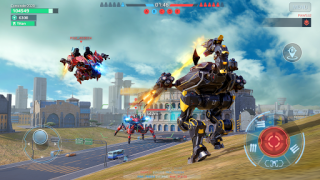 Herunterladen War Robots: 3D Roboter Shooter Aktion für Android Bildschirmfoto 4