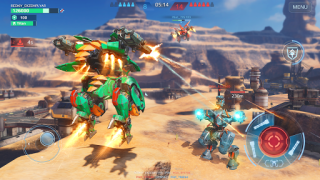 Herunterladen War Robots: 3D Roboter Shooter Aktion für Android Bildschirmfoto 6