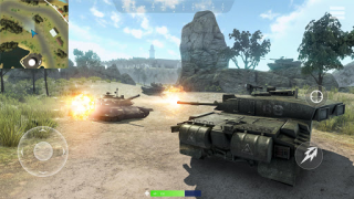 Herunterladen Tanks of War Aktion für Android Bildschirmfoto 6