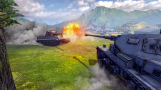 Herunterladen Battle Tanks: WW2 World of War Aktion für Android Bildschirmfoto 3