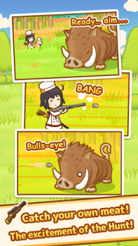 Herunterladen Hunt Cook: Catch and Serve Simulatoren für Android Bildschirmfoto 3