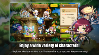 Herunterladen MapleStory M - Fantasy MMORPG Rollenspiele für Android Bildschirmfoto 4
