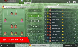 Herunterladen Mobile Soccer League Sport Spiele für Android Bildschirmfoto 4