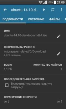Herunterladen Flud - Torrent Downloader Video-Player und -Editoren für Android Bildschirmfoto 4
