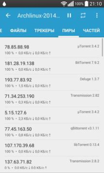 Herunterladen Flud - Torrent Downloader Video-Player und -Editoren für Android Bildschirmfoto 6