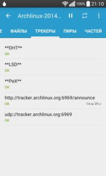 Herunterladen Flud - Torrent Downloader Video-Player und -Editoren für Android Bildschirmfoto 7