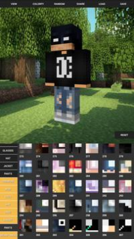 Herunterladen Custom Skin Creator Minecraft Unterhaltung für Android Bildschirmfoto 2