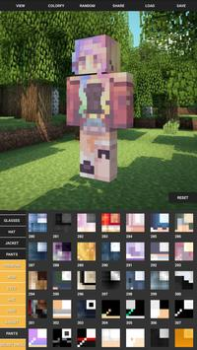 Herunterladen Custom Skin Creator Minecraft Unterhaltung für Android Bildschirmfoto 4