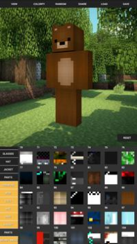 Herunterladen Custom Skin Creator Minecraft Unterhaltung für Android Bildschirmfoto 6