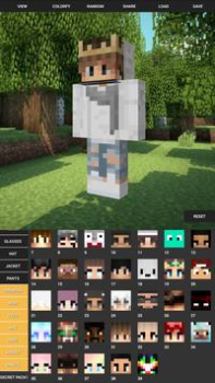 Herunterladen Custom Skin Creator Minecraft Unterhaltung für Android Bildschirmfoto 7