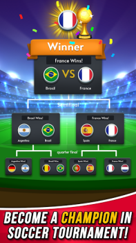 Herunterladen World Soccer King - 2022 Championship Sport Spiele für Android Bildschirmfoto 2