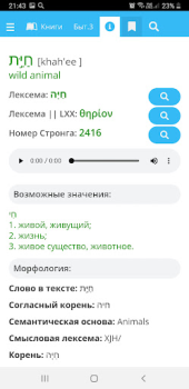 Herunterladen Библия - Biblezoom Cloud Bildung für Android Bildschirmfoto 4