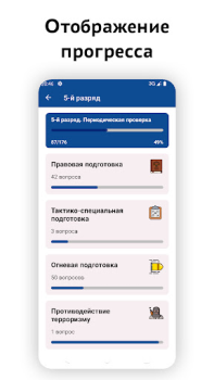 Herunterladen Частный охранник тестирование Bildung für Android Bildschirmfoto 5