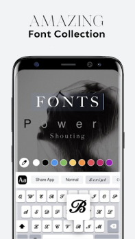Herunterladen Keyboard & Emojis Pro Unterhaltung für Android Bildschirmfoto 2