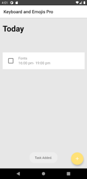 Herunterladen Keyboard & Emojis Pro Unterhaltung für Android Bildschirmfoto 4