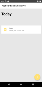 Herunterladen Keyboard & Emojis Pro Unterhaltung für Android Bildschirmfoto 6