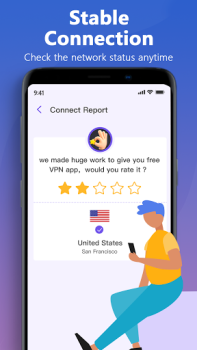 Herunterladen Top VPN - Fast, Secure & Free Unlimited Proxy Werkzeuge für Android Bildschirmfoto 4