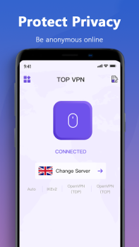 Herunterladen Top VPN - Fast, Secure & Free Unlimited Proxy Werkzeuge für Android Bildschirmfoto 6